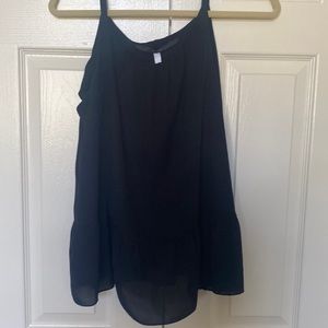 Black cami top